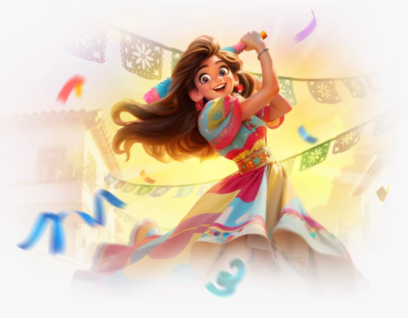 Pinata Wins Free Spins — multiplier stack above reels